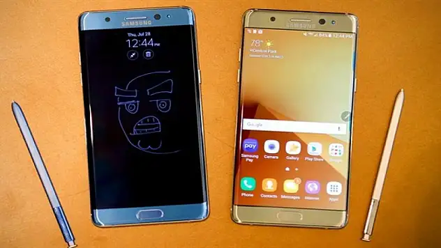 Samsung Galaxy Note 7 geri dönüyor