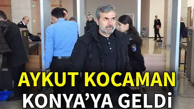 Aykut Kocaman, Konya'ya geldi