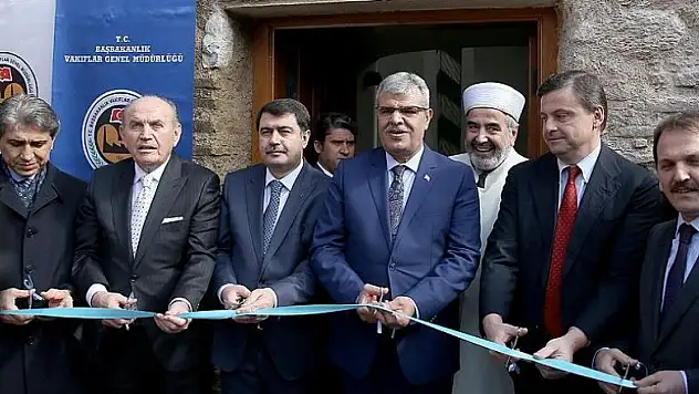 Restore edilen Şeyh Süleyman Mescidi açıldı