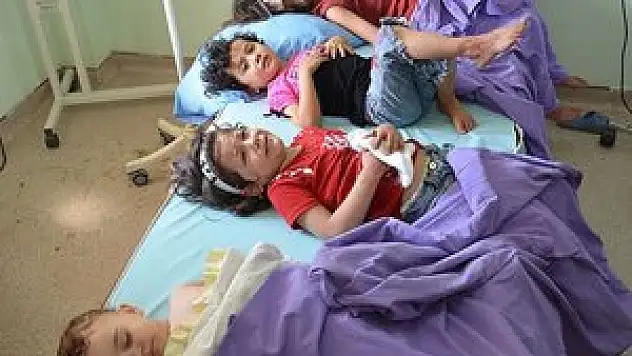 Suriye'de korkutan felç vakası