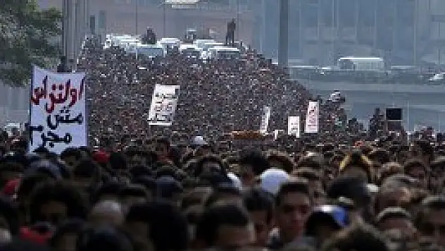 Mısır'da taraftar gösterisi