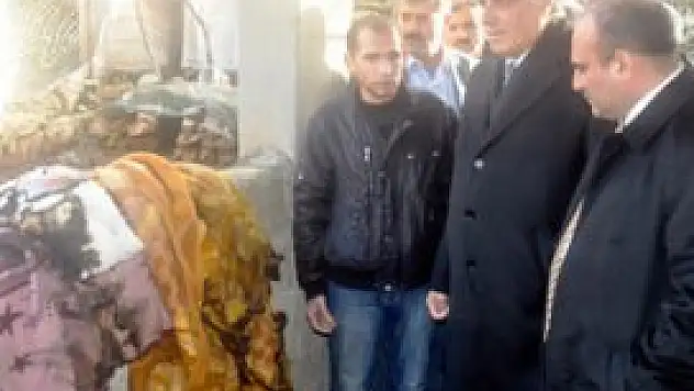 Yangın çıkan eve kameralı çözüm