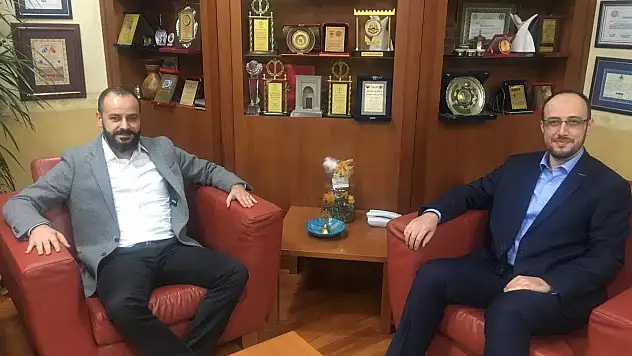 Korkmaz'dan Başkan Okka'ya ziyaret