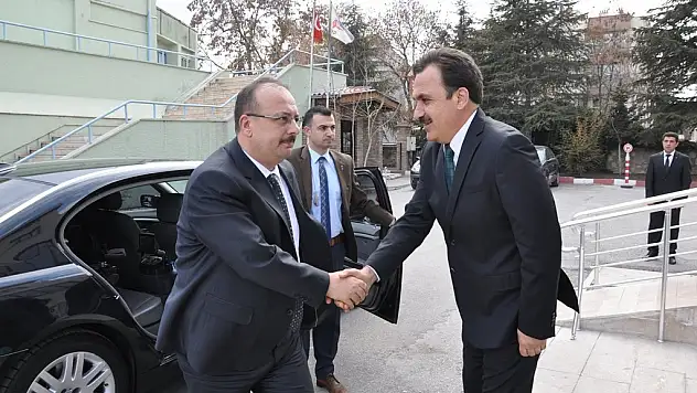 Vali Canbolat, Ersöz'ü ziyaret etti