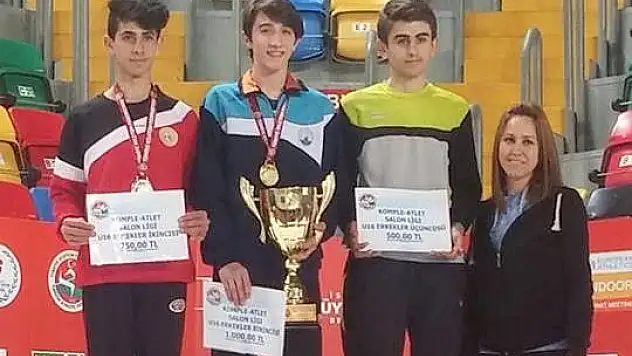 Yusuf Uzun, Türkiye 3.sü oldu