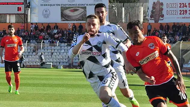 Atiker Konyaspor, Adanaspor'u devirdi: 0-1