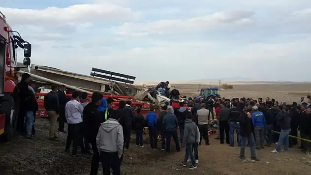 Konya'da feci trafik kazası: 1 ölü, 1 yaralı