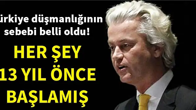 Türkiye düşmanı Wilders'in kuyruk acısı geçmiyor!