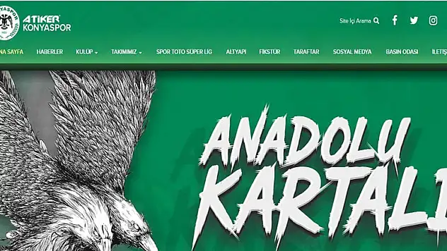 Konyaspor'un internet sitesi yenilendi