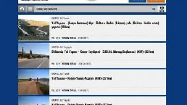 Konya yatırımları artık akıllı telefon ve ıpad'lerde