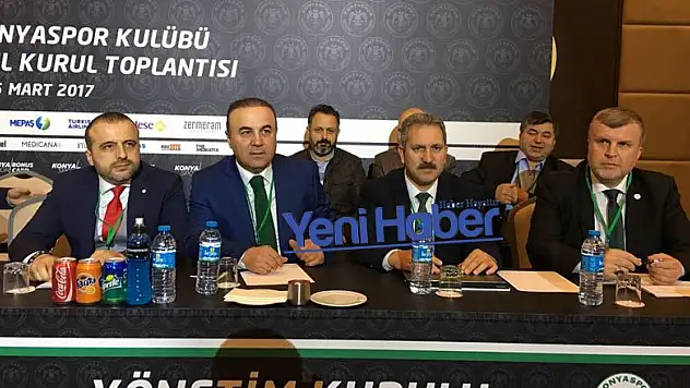 Atiker Konyaspor'un yeni yönetimi belli oldu!