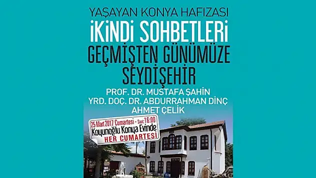 Geçmişten Günümüze Seydişehir konuşulacak