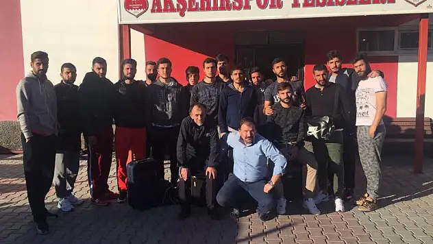 Akşehir, kazan kaldırdı