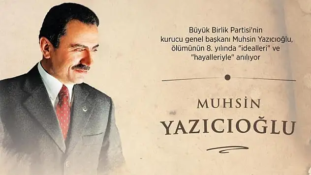 Muhsin Yazıcıoğlu'nun hayatı film olacak