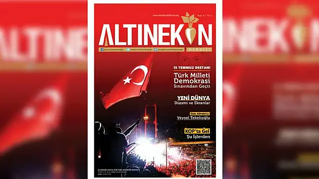 Altınekin Dergisi'nin dördüncü sayısı çıktı