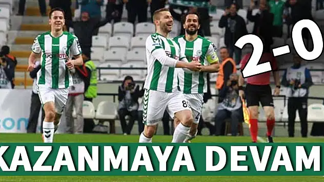 Konyaspor'dan kazanmaya devam!
