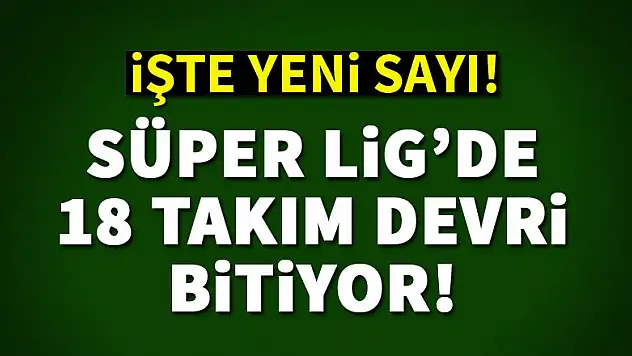 Süper Lig'de 18 takım devri bitiyor!
