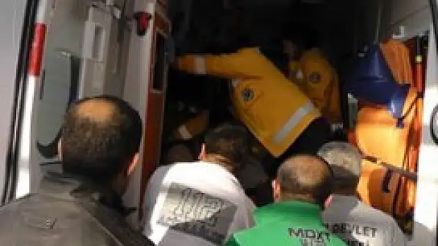 İnşaat işçilerinin kavgasında 1 kişi yaralandı