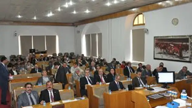 İl Genel Meclisi kasım ayı toplantıları sona erdi