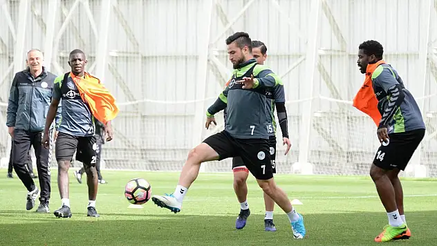 Konyaspor, Kayseri'ye hazırlanıyor