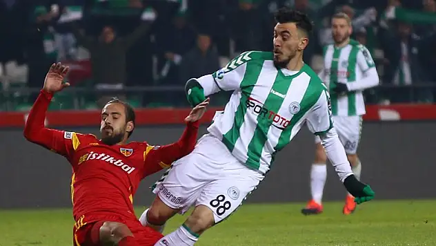 Kayserispor - Atiker Konyaspor maçında 11'ler belli oldu!