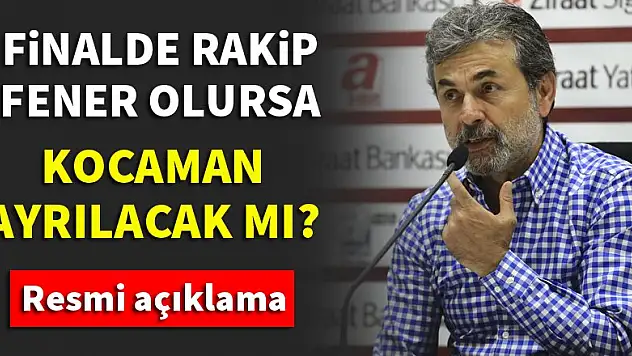 Konyaspor'un rakibi Fenerbahçe olursa Kocaman ayrılacak mı?