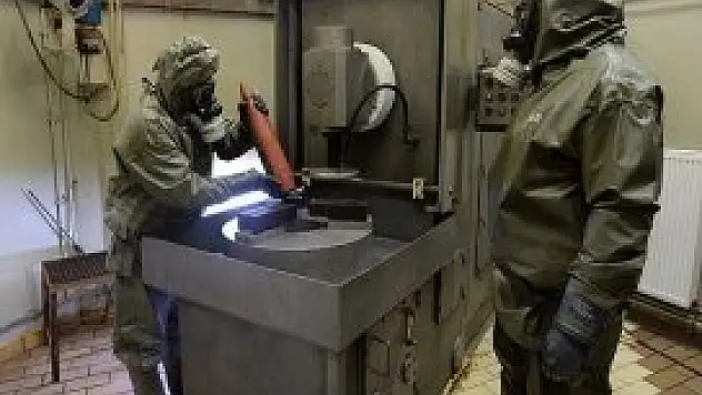 Kimyasal silahlar Latakya Limanı'ndan çıkarılacak