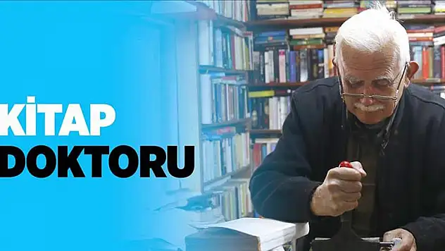 'Kitap doktoru'ndan eserlere hayat veren dokunuşlar
