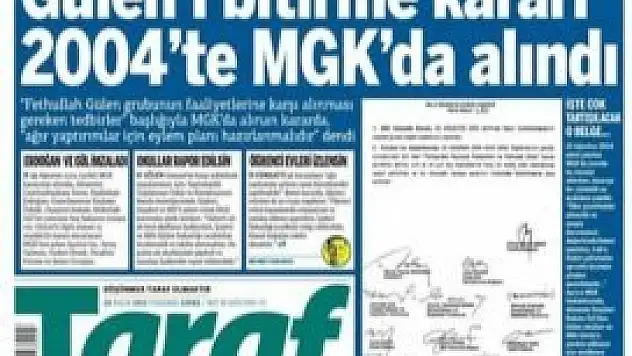 Taraf'a suç duyurusu