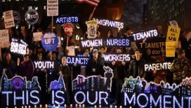 ABD'de fast food işçilerinden protesto