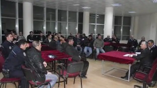 Kulu polisinden istişare toplantısı
