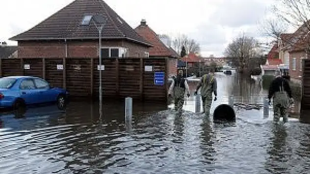 Danimarka sular altında kaldı