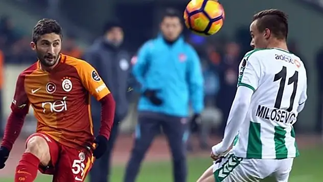 Galatasaray - Konyaspor ilk 11'ler belli oldu!