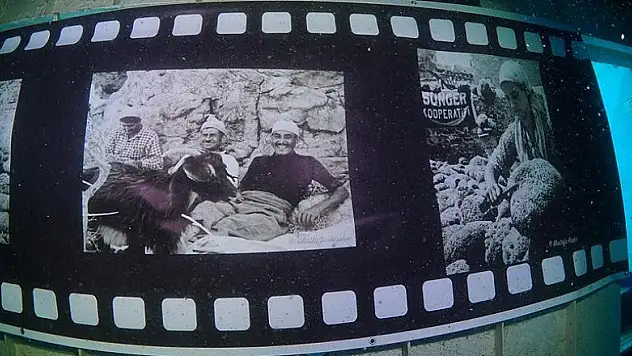 63 yıllık su altı fotoğrafları batıkta sergilendi