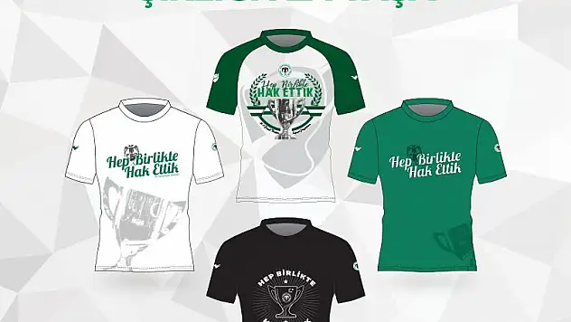 Şampiyonluğa özel tişört