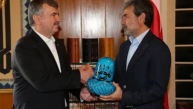 Aykut Kocaman'dan Akyürek'e veda ziyareti