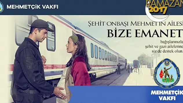 Mehmetçik Vakfı fitre ve zekatları kabul etmeye başladı