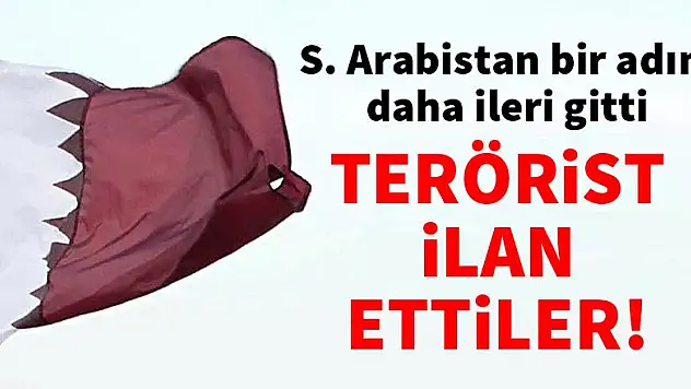 S. Arabistan bir adım daha ileri gitti!