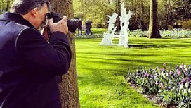 Gül, kendi çektiği fotoğrafları paylaştı