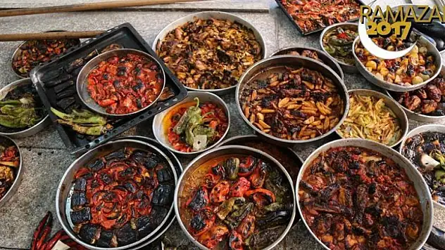 Yöresel tatlar ramazan sofralarında