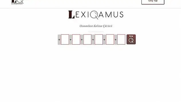 Osmanlıca araştırmacıları için özel yazılım