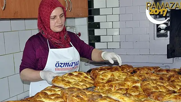 Ramazan pideleri 'Ayfer' ustadan