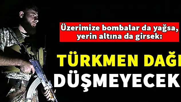 Türkmen komutan Hamo: Türkmendağı'nda mücadele bitmeyecek