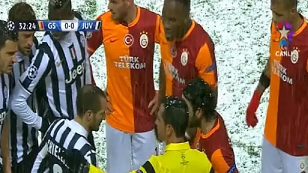 Galatasaray-Juventus maçına kar engeli