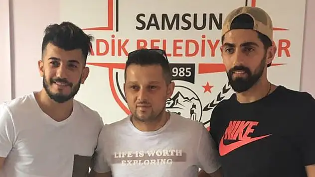 Burak ile Turan'ı Ladik kaptı