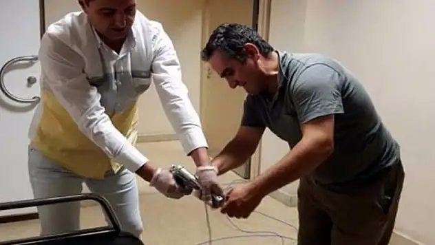 MR odasında korku dolu anlar!