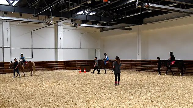 Selçuklu'da binicilik eğitimi başladı