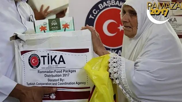 TİKA'dan Kudüs'te gıda yardımı