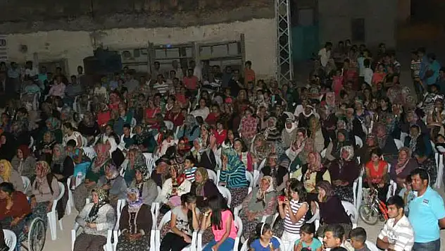 Ambar Köyü'nde bin kişilik iftar