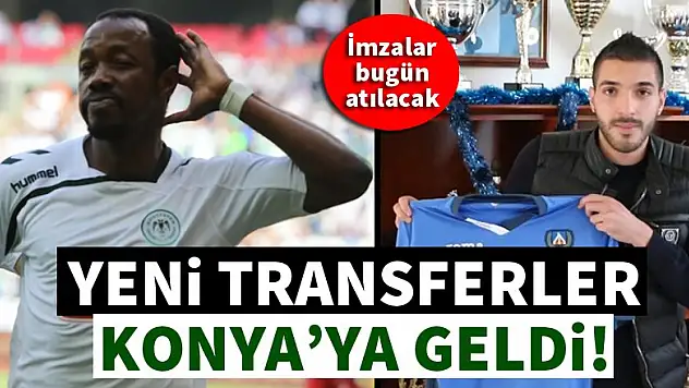 Konyaspor, transferde bombaları patlattı